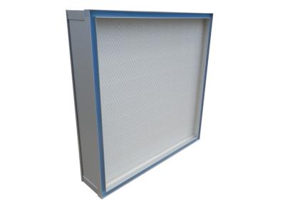 China GMP Cleanroom H14 TOP Side Gel Seal HEPA Air Filter With Extruded Aluminum Frame for sale