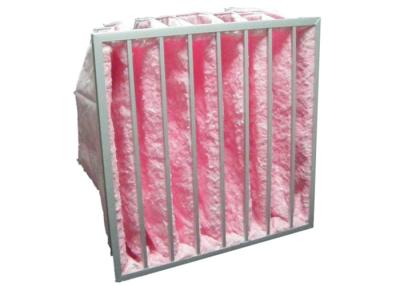 China HVAC System Glass Fiber Multi - Pocket Air Filter F6 - F8 Efficiency For Greenhouse for sale