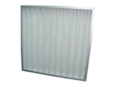 China Cardboard Frame Pleated Panel Air Filter Folding Primary Air Filter G4 for sale