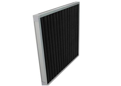 China Customized Size Pleated Active Carbon Air Filter MERV8 For Industry Clean Room for sale