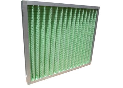China Aluminum Frame G1 - G4 Pleated Primary Filter For Air Conditioning System for sale