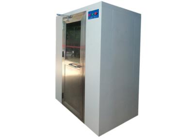 China Automatic Blow Cleanroom Air Shower / Air Shower Room With Interlock Swing Door for sale