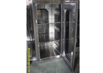 China Laboratory Cleanroom Pass Box With Mechinaical Interlocker / Clean Room Equipment for sale
