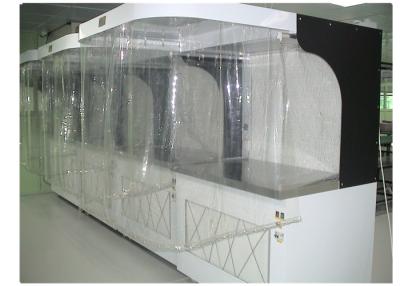 Κίνα ISO 5 φωτοηλεκτρικό βιομηχανικό ελασματικό γραφείο ροής αέρα φιλτραρισμένα κουκούλα 220V/60HZ προς πώληση