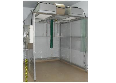 China Class 100 Portable Softwall Clean Room Booth For Semiconductor Industry for sale