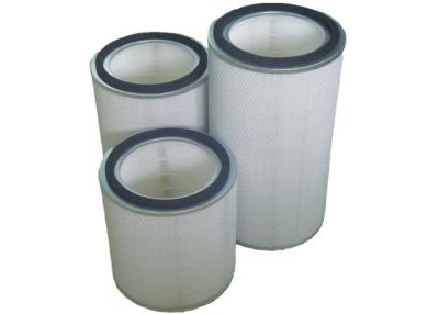 China Medios del filtro de aire del cartucho ULPA de la fibra de vidrio U15, filtro de aire bajo del sitio limpio de la resistencia en venta