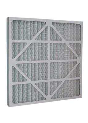 China G4 plisa el tipo filtro de aire primario del marco de la cartulina para el sistema de aire acondicionado en venta