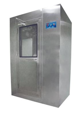 China Pharm Factory Cleanroom Air Shower Vertical Flow For One Person for sale