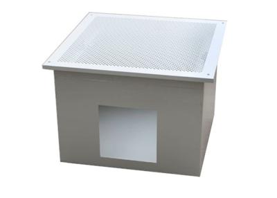 China Fresh Air Supply Powder Coated Steel HEPA Filter Box For Electronic Factory for sale