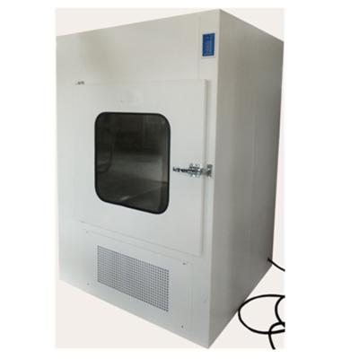 China Two Stage Filtration Clean Room Pass Through Window Internal Covings For Easy Cleaning for sale