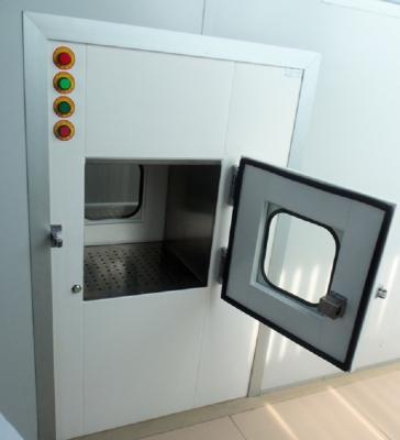 China Medical Cleanroom Pass Through Chambers With SS Hinges 0.75kw 380V for sale