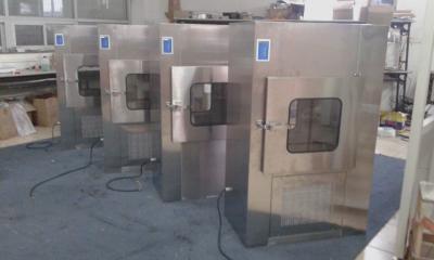 中国 QSの標準の食糧クリーン ルームのステンレス鋼の空気シャワーのパス ボックス 販売のため