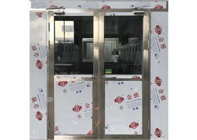 中国 LEDのパネル・アセンブリーの研修会の調節可能な物質的なクリーンルームの空気シャワーの風速 販売のため