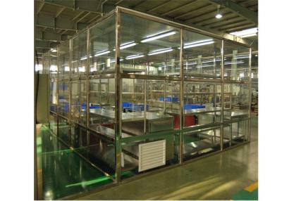 China SUS 304 Frame Softwall Clean Room Enclosures For Pharmaceutical Factory for sale