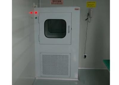 China Electronic Interlock Air Shower Pass Box Powder Coated Steel Material for sale