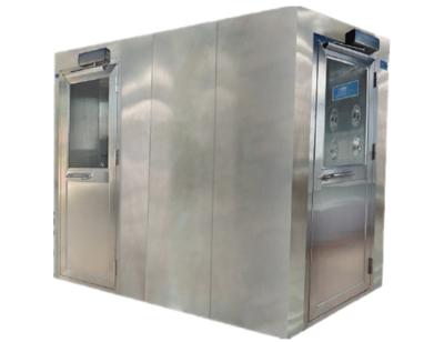 China High Efficiency HEPA-filter Stainless Steeel Air Shower Clean Room Laboratory for sale