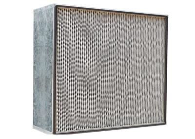 China Cleanroom HEPA Air Filter 350-400 Degree Centigrade Obtainable Temperature for sale