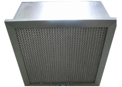 China Disposable Hospital Hepa Room Air Filters , Pharmacy Deep Pleat Hepa Filter for sale