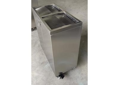 China Double Swing Type SUS 304 Waste Bin Full Welding Provide Free Design Drawing for sale
