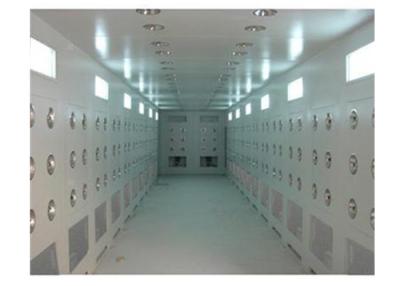 China 30 m/s Air Shower Tunnel For Goods Powder Coated Steel SUS Cabinet for sale