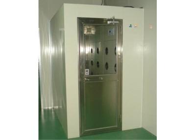 China Powder Coating Steel 25m/s Cleanroom Air Shower With Fan for sale