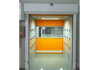 China PVC Rolling Shutter Door Cleanroom Air Shower Micro-electronics PLC Control System for sale
