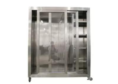 China Static 1500*750*1800mm Garment Cubicle Assembly / Clean Room Dress Cabinet for sale