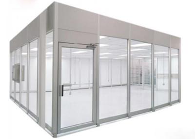 China 220V 60HZ Prefab Cleanroom Booth / Class 100 Softwall Modular Cleanrooms for sale