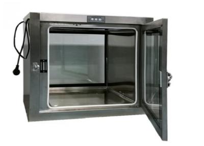 China Embedded Gate Cold Rolled Steel / Stainless Steel 304 Cleanroom Pass Box for sale