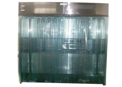 China SS 304 Sheets Dispensing Booth With PVC Curtain Door HEPA Filter for sale