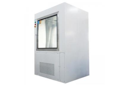 China Pre-Fliter And Hepa Filter Cleanroom Stainless Steel Pass Box With Air Shower Nuzzles for sale