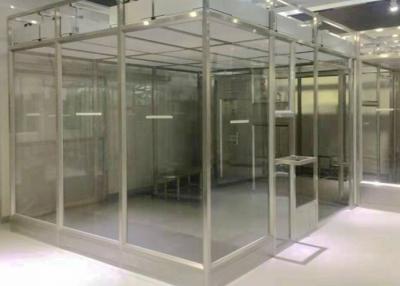 China Stainless Steel Frame Simple Softwall Clean Room Class 100 To Class 100000 for sale