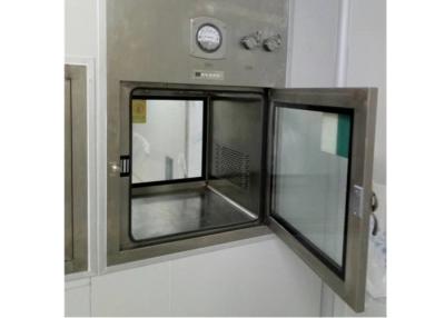 China Lab Dynamic Sterilize Cleanroom Pass Box With Testing Port for sale