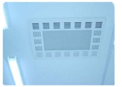 China Industrial HEPA Filter Box Fan Air Purifier By Galvanised Sheet Painted for sale