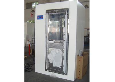 China 2 Person Electronic Cleanroom Three Side Blowing Dust Air Shower Channel for sale