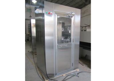 China Pharmaceutical Industrial Class 100 Clean Room Air Shower With Stainless Steel Nozzle for sale