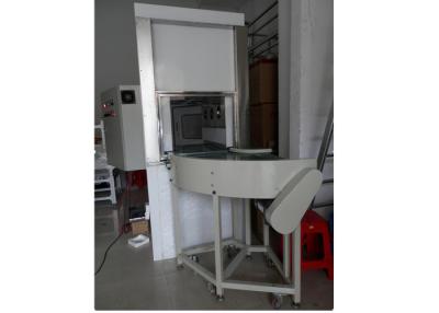 China PLC Control System Air Shower Pass Box With Auto Roll Conveyor Line 380V / 50HZ for sale