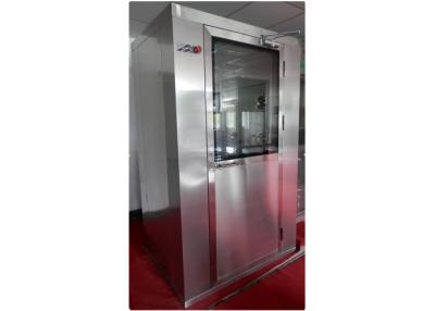 China Anti Static Stainless Steel Pharmacy / Lab Clean Room Air Shower For Two Person for sale