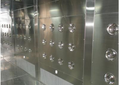 China Customized Air Shower Tunnel With Automatic Sliding Door And PLC Control System for sale