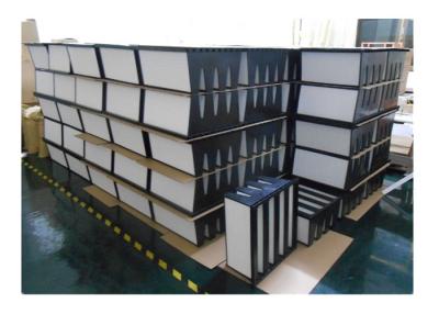 Chine Remplacement secondaire de filtre à air de 4 de V de cellules de Lydall filtres à air rigides de fibre de verre à vendre