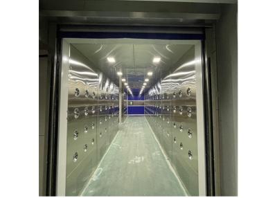 China Infrared Induction Cleanroom Air Shower Tunnel Customized Size for sale