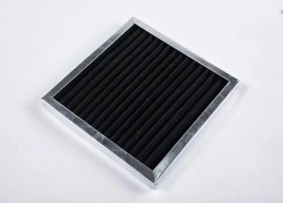 China Activated Carbon Pleated Panel Air Filters Moisture Resistance for sale