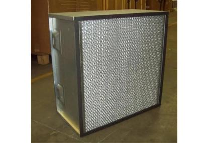 China High Humidity Resistant Deep Pleated HEPA Air Filter With Partition for sale