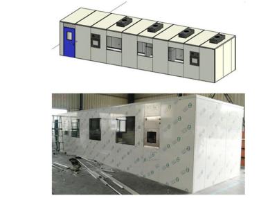 China Portable Modular Clean Room Turnkey Project Filiter H14 ISO for sale
