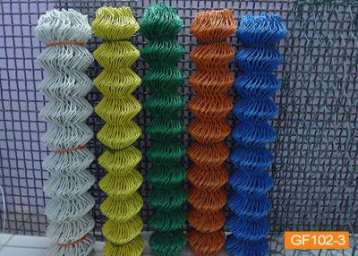 China 6 Foot PVC Coated Heavy Duty Chain Link Fence for sale