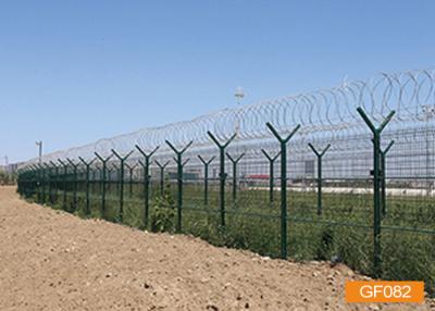 China 2.4m Powder Coating Anti Climb Security Fence for sale