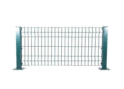 China Highway Pvc Coated 3d Welded Wire Fence Low Carbon Steel for sale