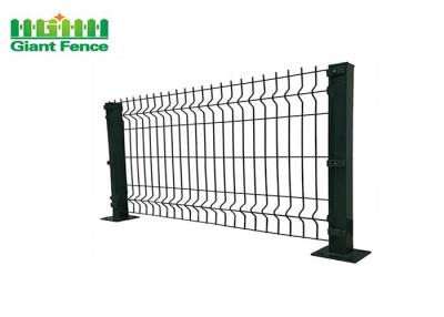 China HGMT Square column 75*150mm PVC Coated Garden Fence for sale