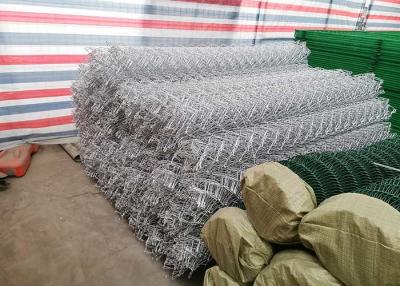 China Anti Static Mine Woven 40*40mm Diamond Chain Link Fence for sale