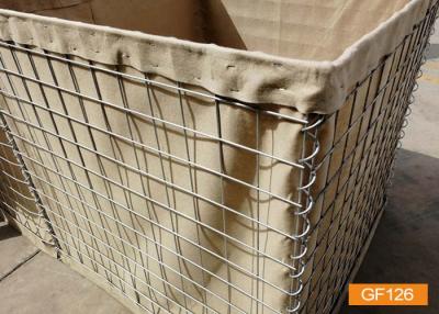 China sand filled Mil 10 Hesco Gabion Retaining Wall for sale